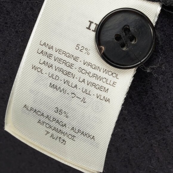 Forte Forte AW/16 Grey Wool & Alpaca Frayed-Hem Blazer - Picture 9 of 11